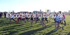 Girls under-13s North Eastern Cross Country Chanpionships. Photo: David T. Hewitson/Sports for All Pics